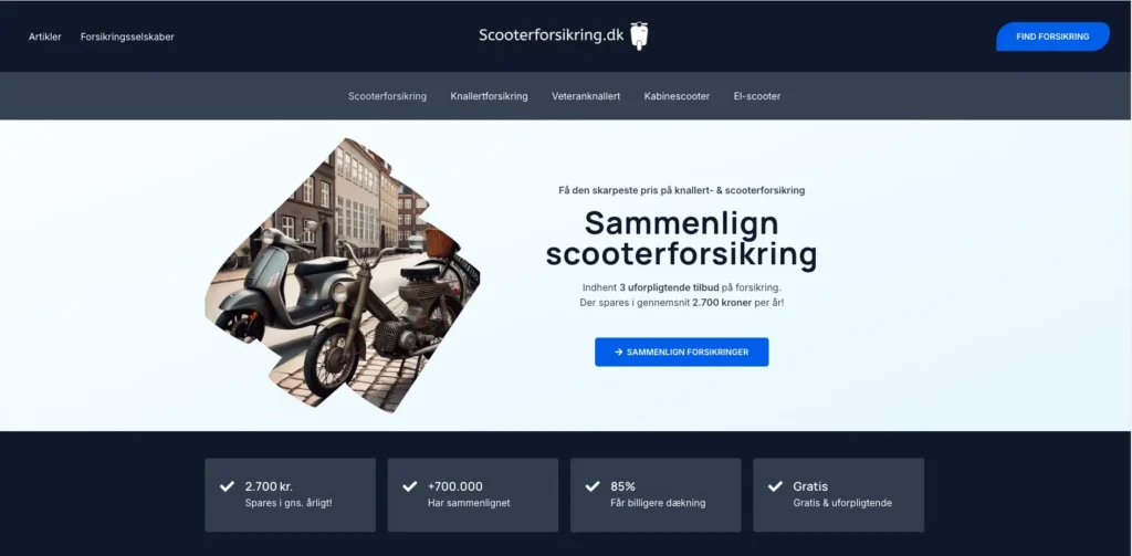 scooterforsikring.dk